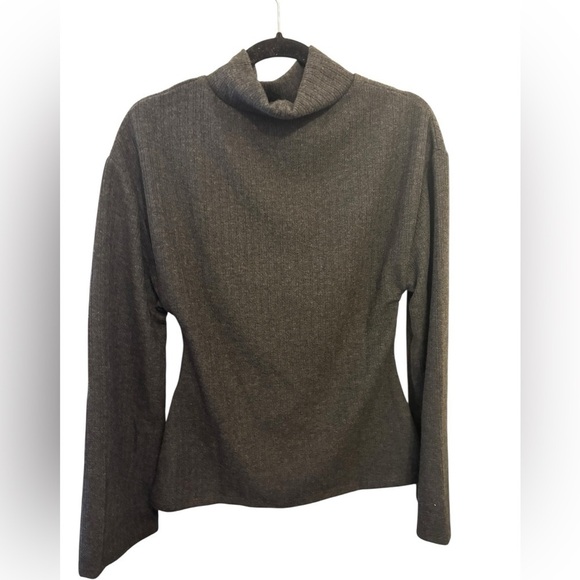 Zara Sweaters - Zara Dark Brown Cowl Neck Sweater